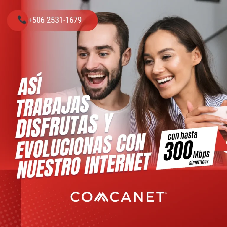 Personas felicies, disfrutando del internet de comcanet - Comcanet